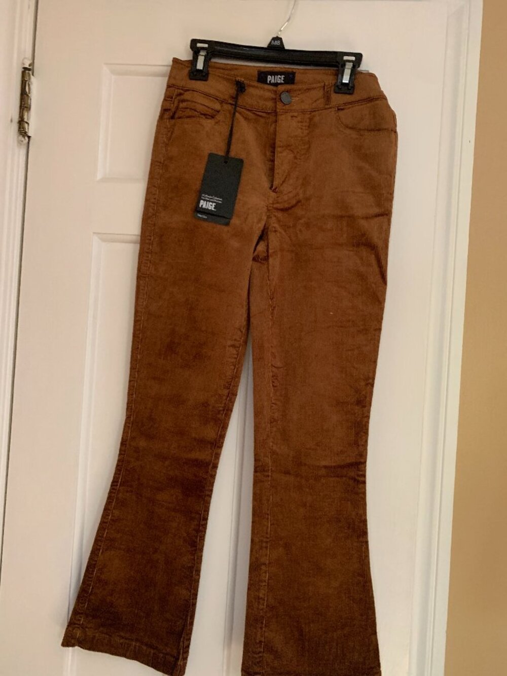 Paige XS Size 24 Brown Corduroys